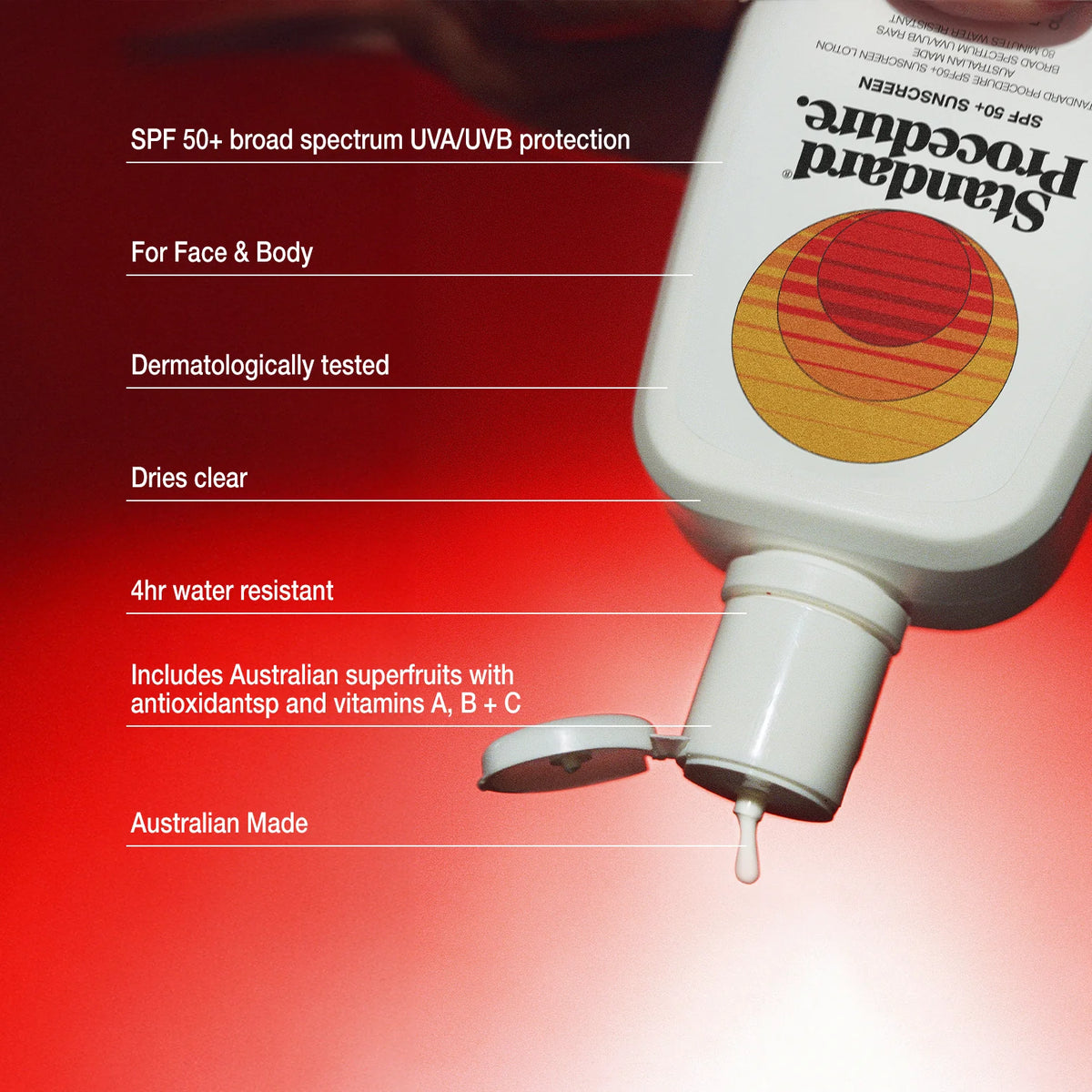 Standard Procedure SPF 50 Sunscreen 250ML