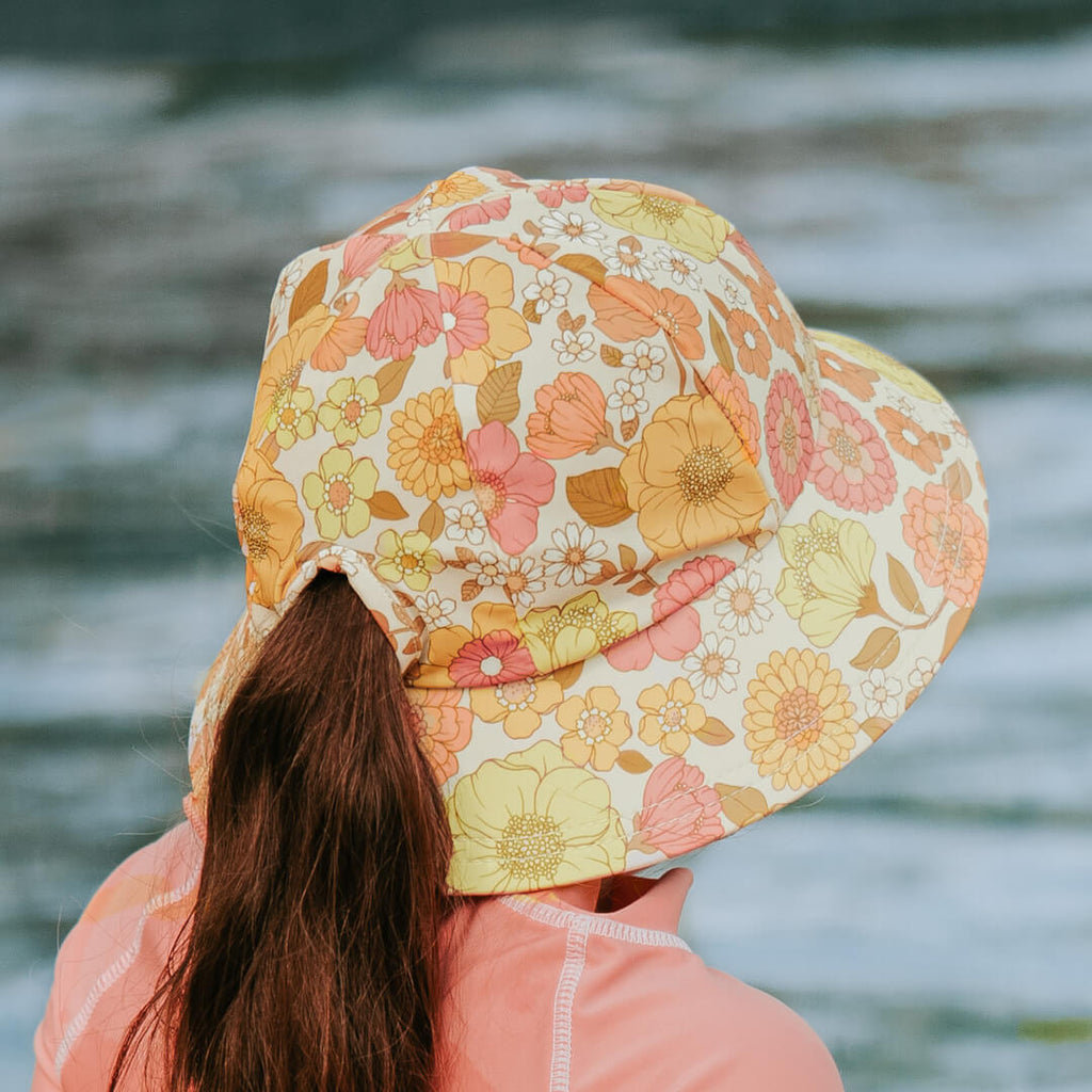 Bedhead Tallulah Ponytail Swim Bucket Beach Hat