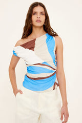 Staple The Label Cielo Mesh Asym Top