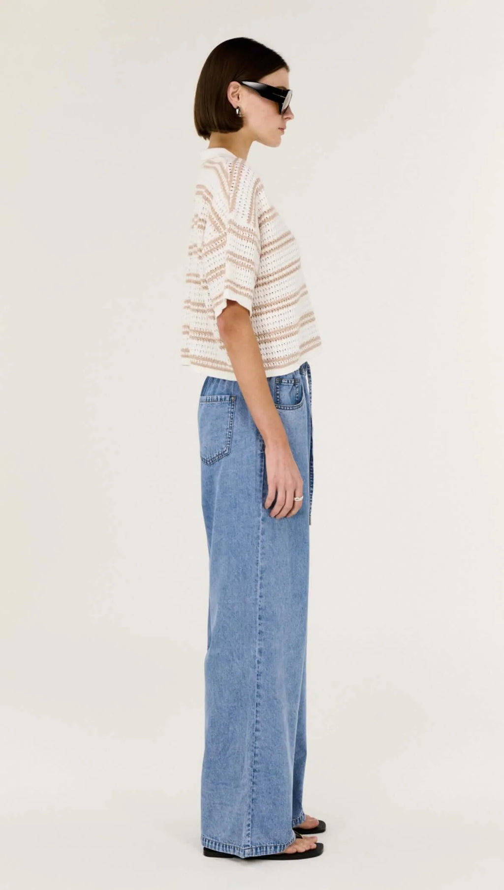 Staple Rae Relaxed Chambray Pants