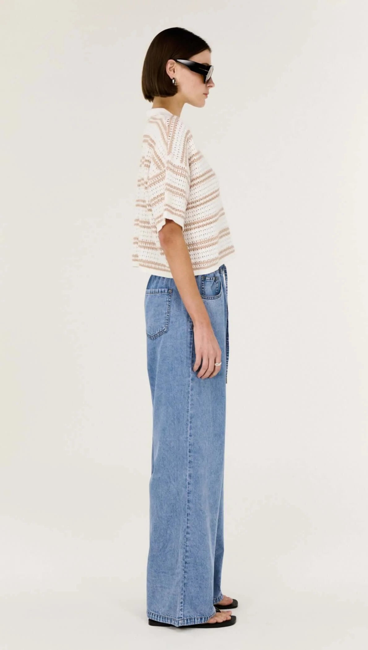 Staple Rae Relaxed Chambray Pants
