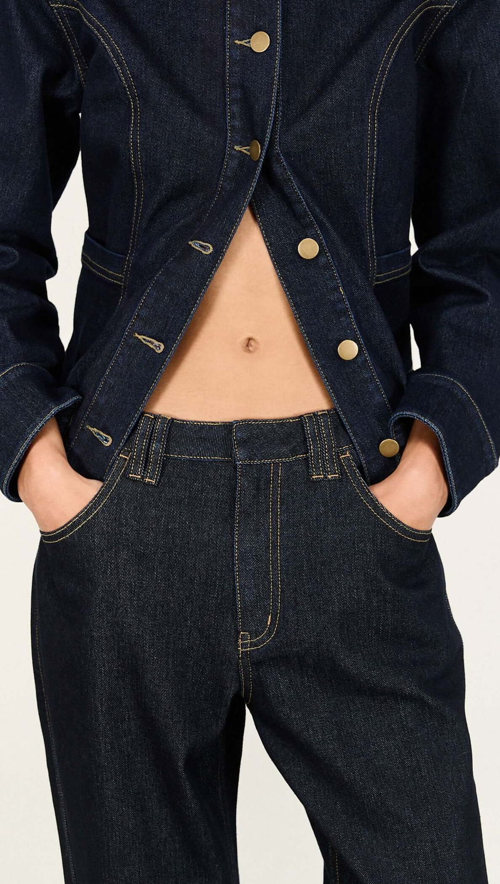 Staple The Label Aalto Mid Rise Jeans