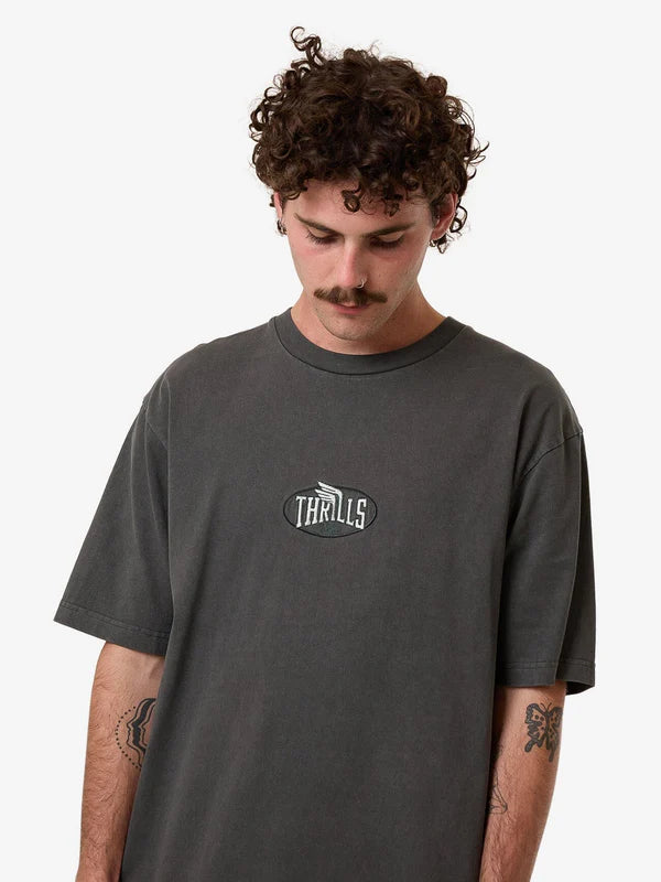 Thrills Born To Fly Embro Oversize Fit Tee