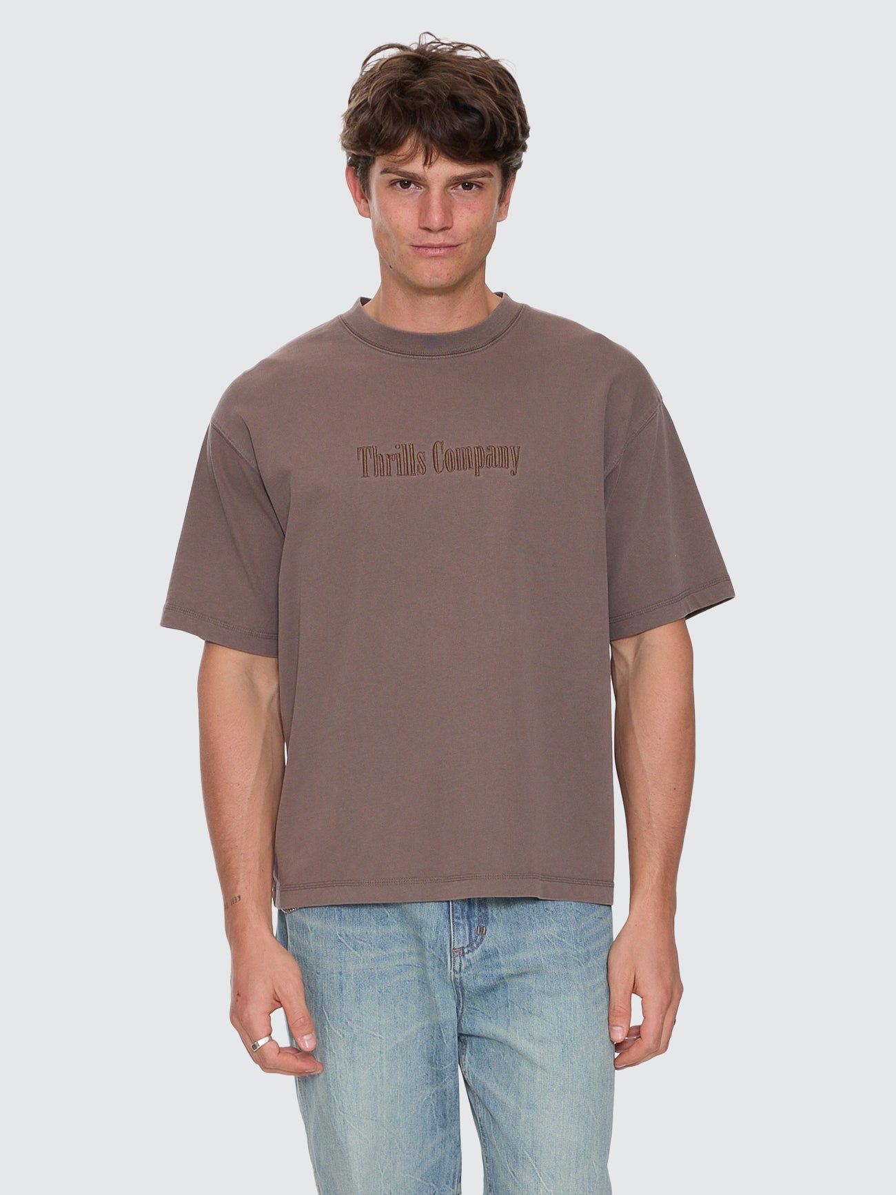 Thrills Primitive Box Fit Oversize Cropped Tee