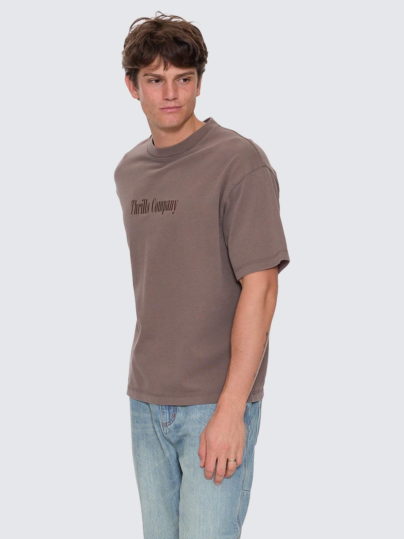 Thrills Primitive Box Fit Oversize Cropped Tee