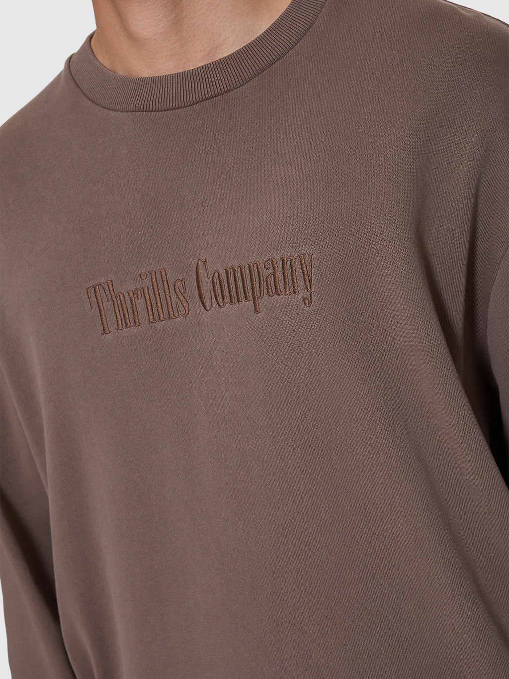 Thrills Primitive Box Fit Cropped Crew