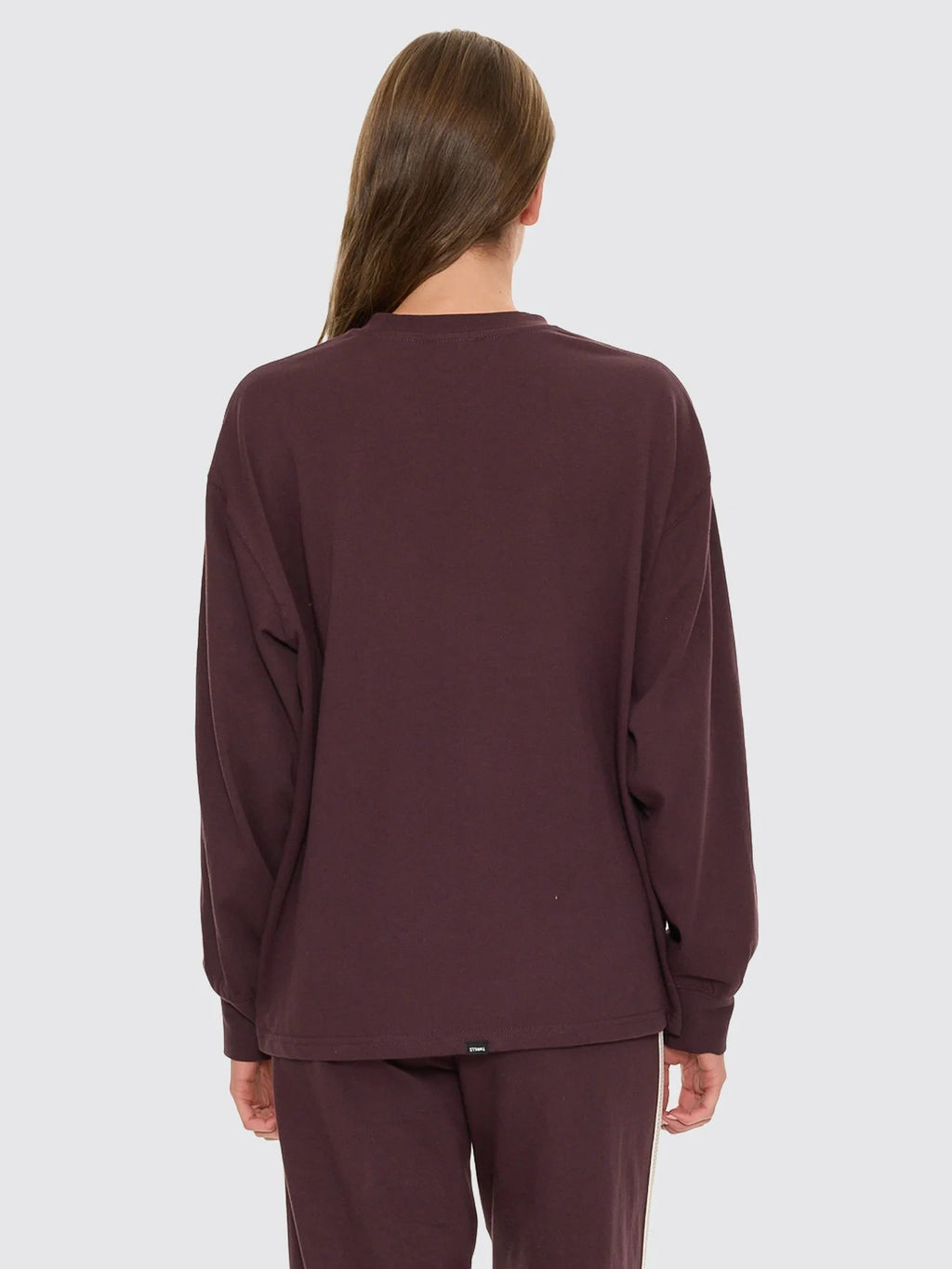 Thrills Off Track Long Sleeve Oversized Tee