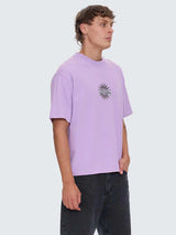 Thrills Peace Power Embro Box Fit Oversized Cropped Tee