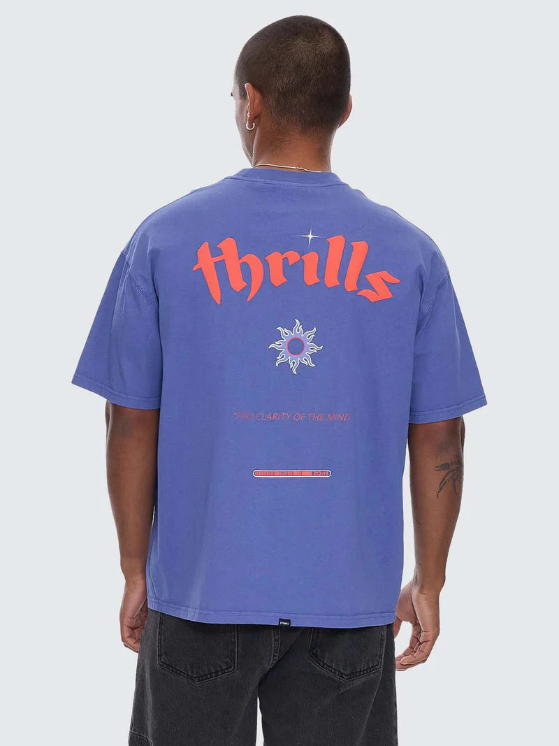 Thrills Crystal Clear Box Fit Oversized Tee