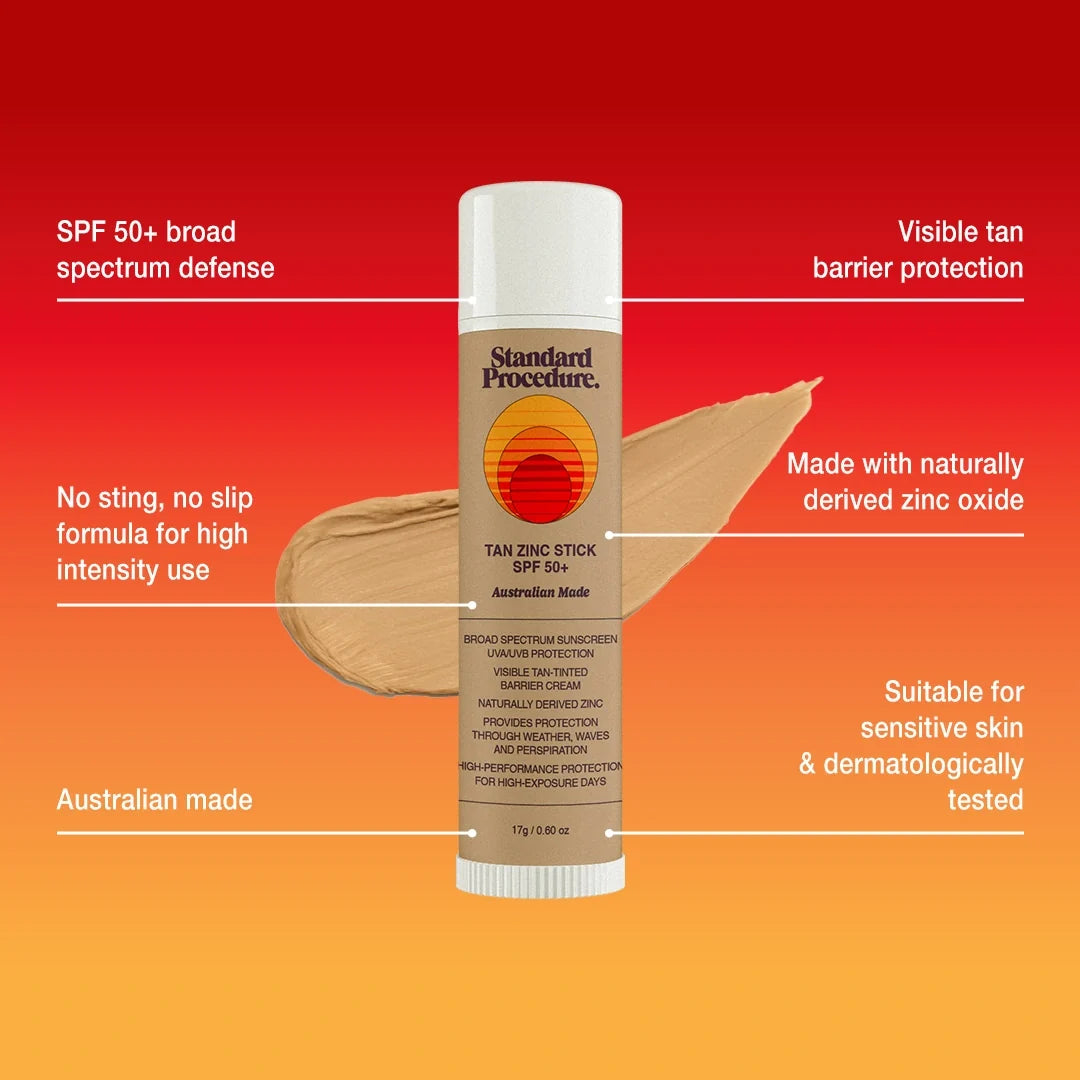 Standard Procedure Tan Zinc Stick SPF 50