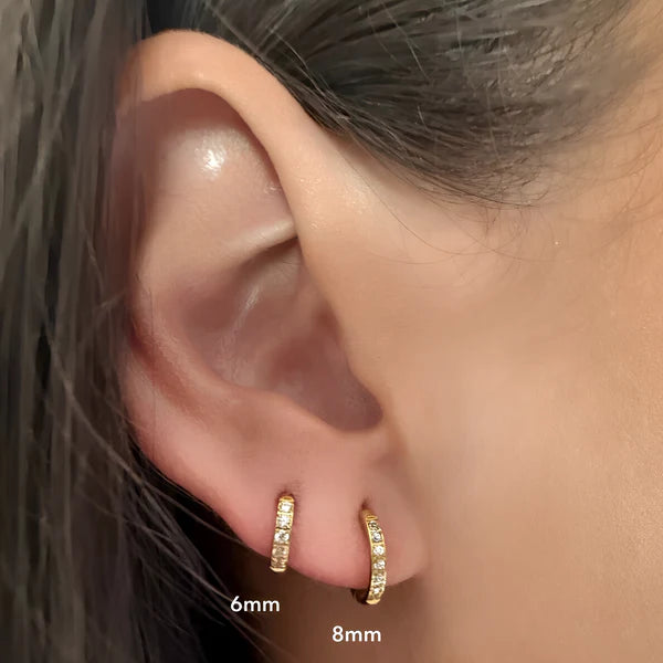 Ever Transition Sleeper Gold Earrings