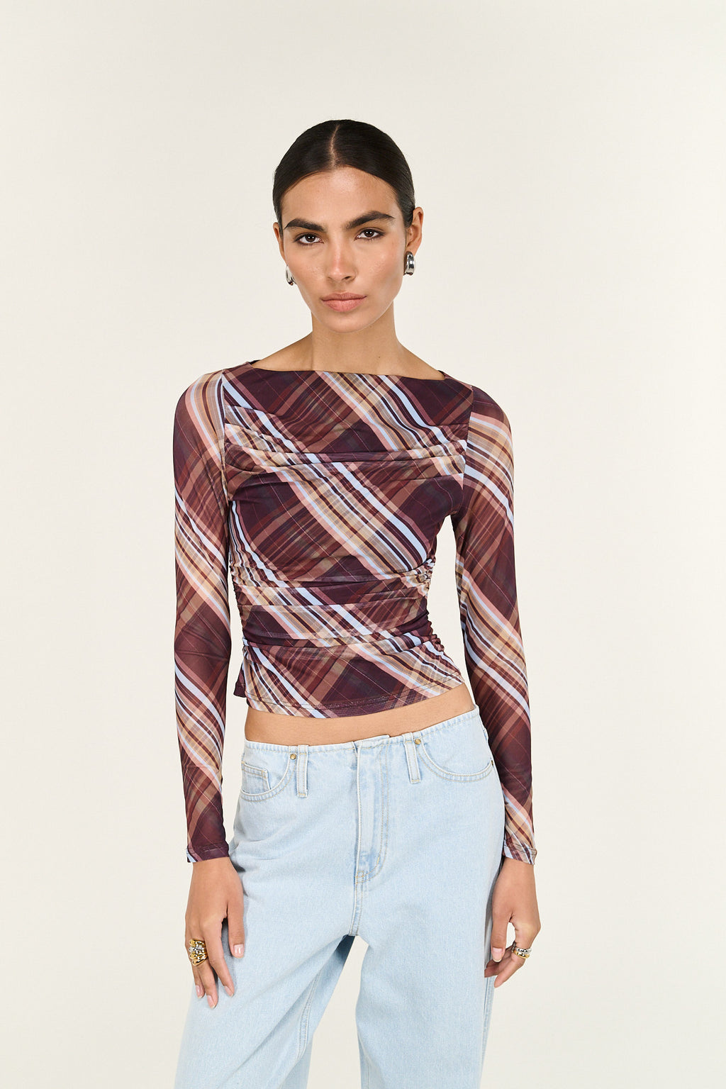 Staple The Label Arles Mesh Top