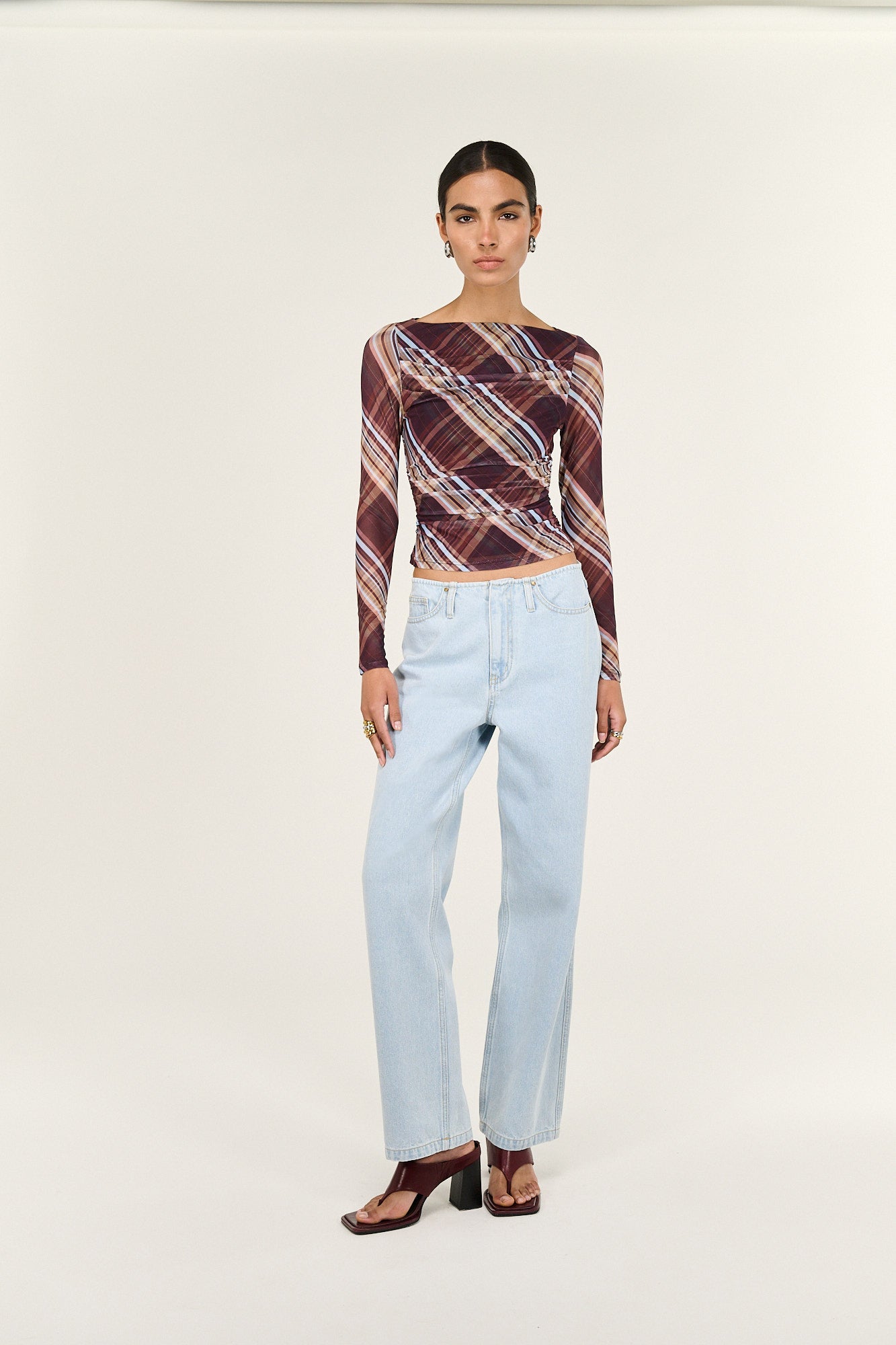 Staple The Label Arles Mesh Top