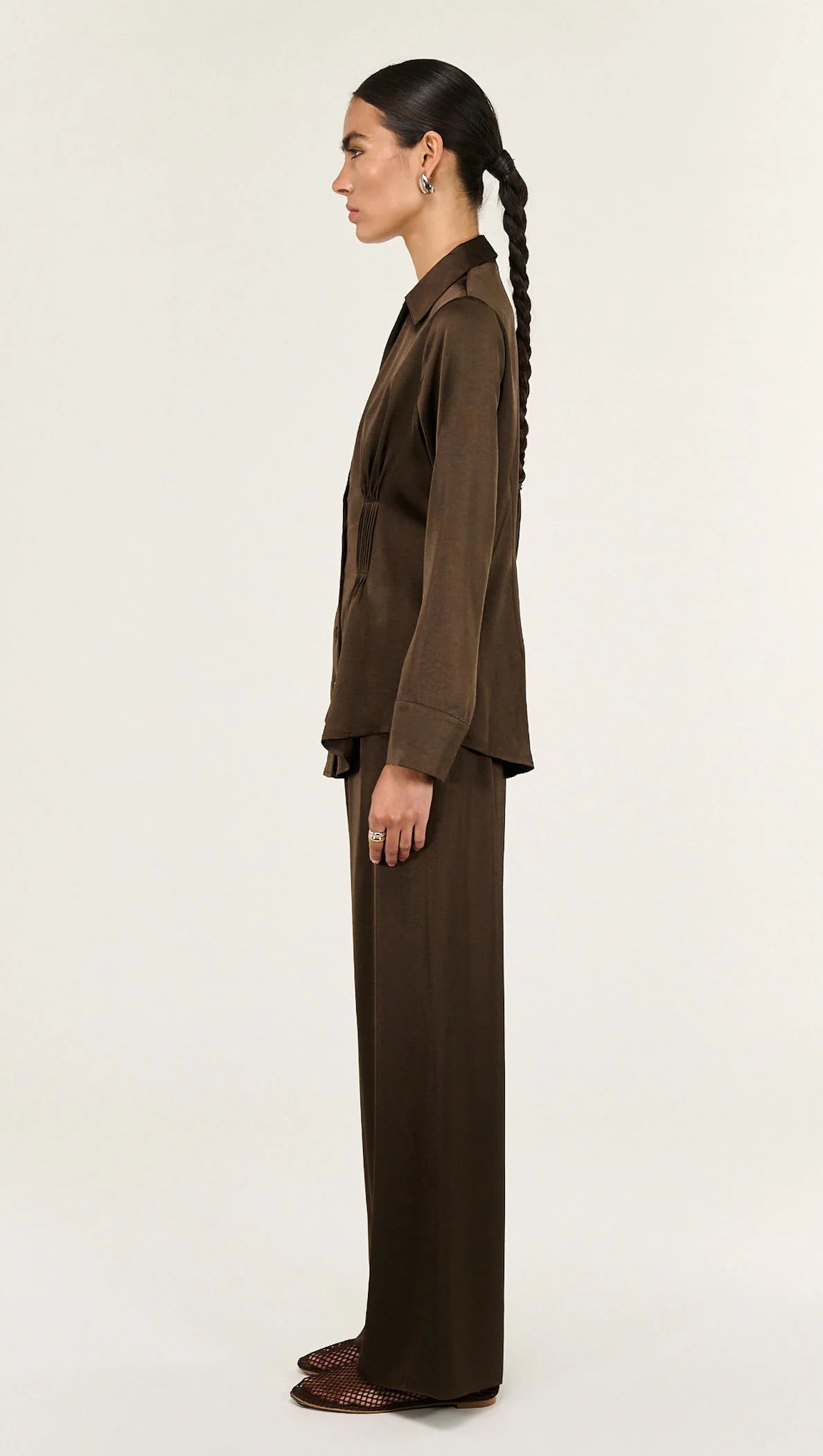 Staple The Label Solace Satin Shirt