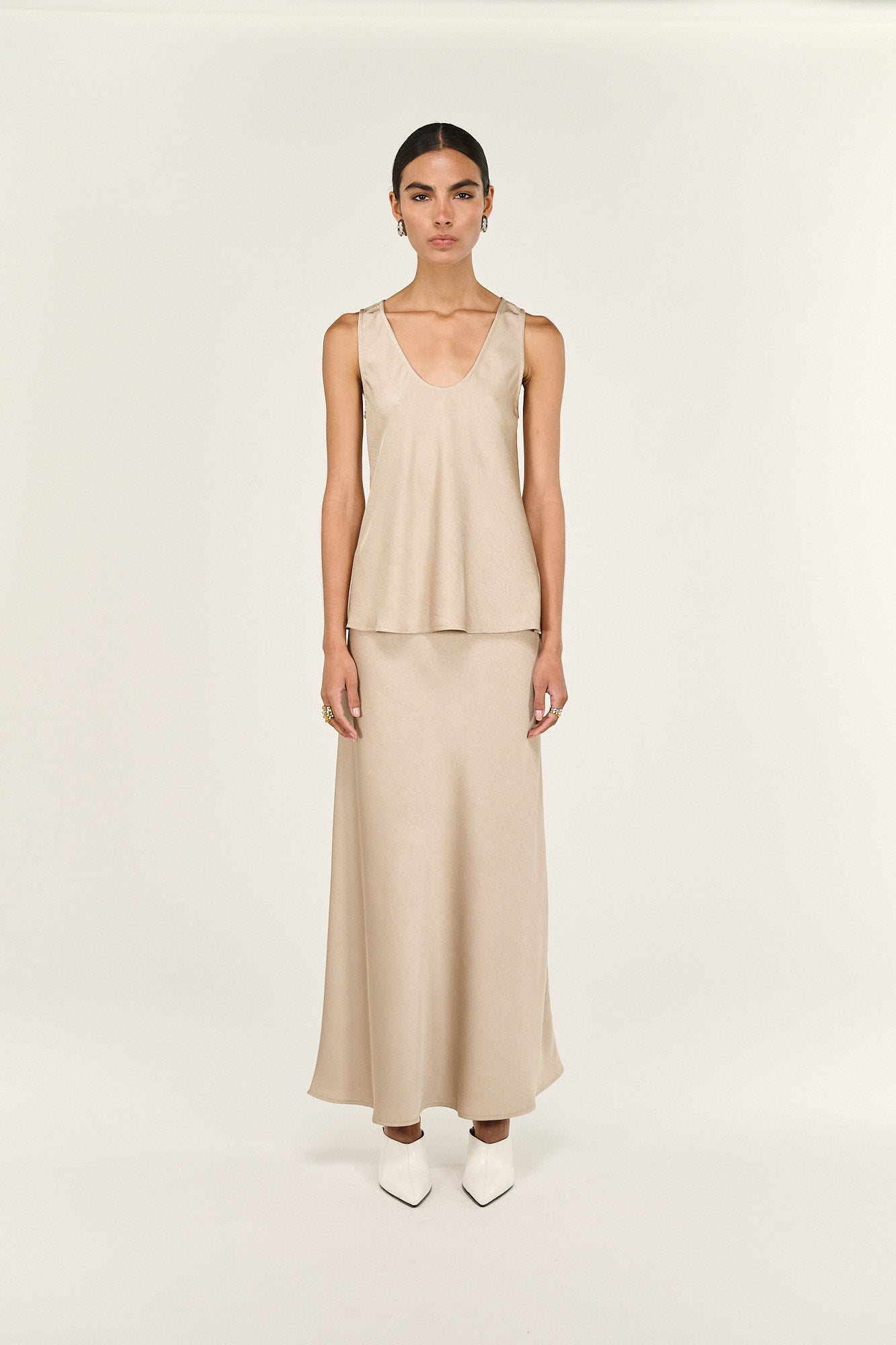 Staple The Label Dusk Bias Maxi Skirt