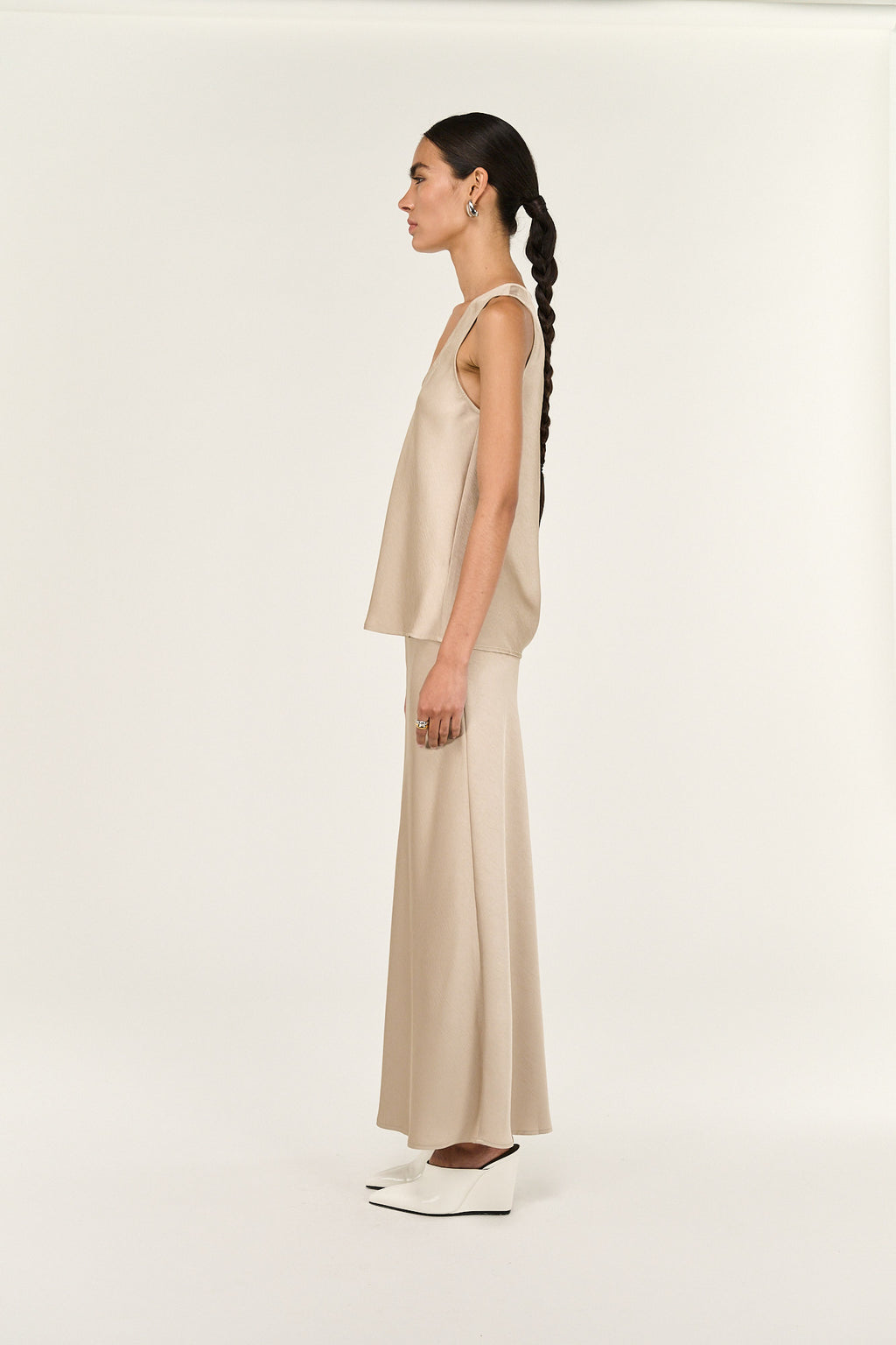 Staple The Label Dusk Bias Maxi Skirt