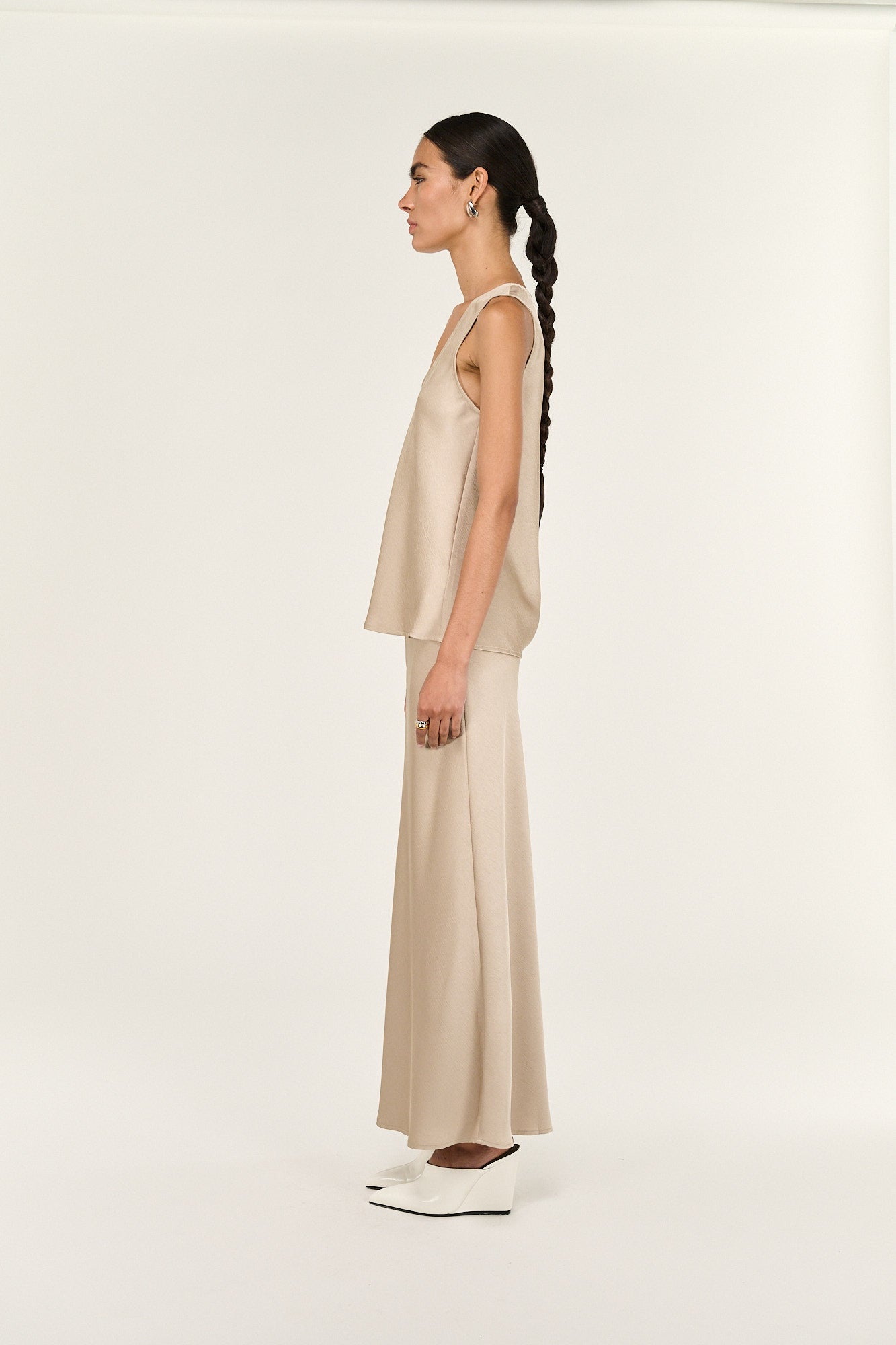 Staple The Label Dusk Bias Maxi Skirt