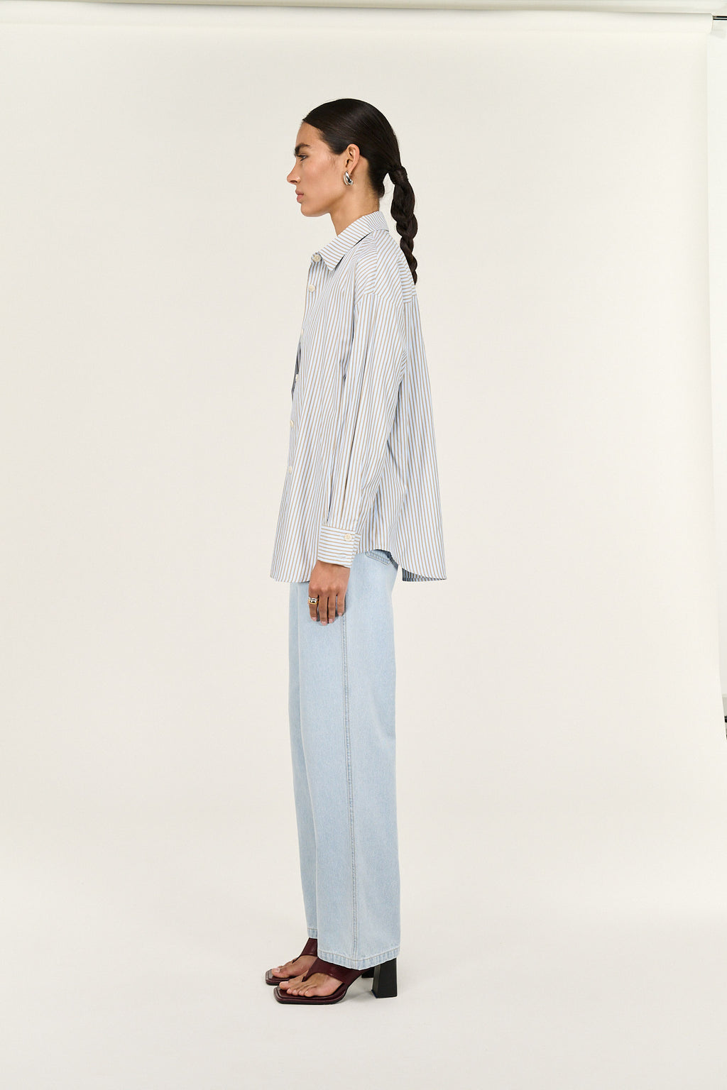 Staple The Label Muse Stripe Shirt