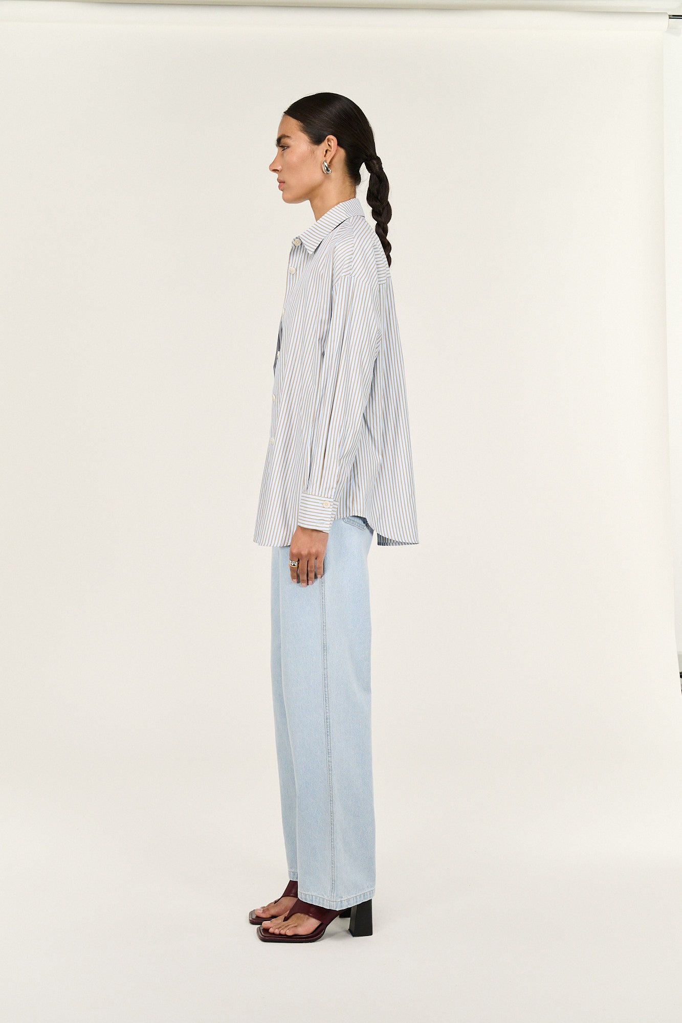 Staple The Label Muse Stripe Shirt