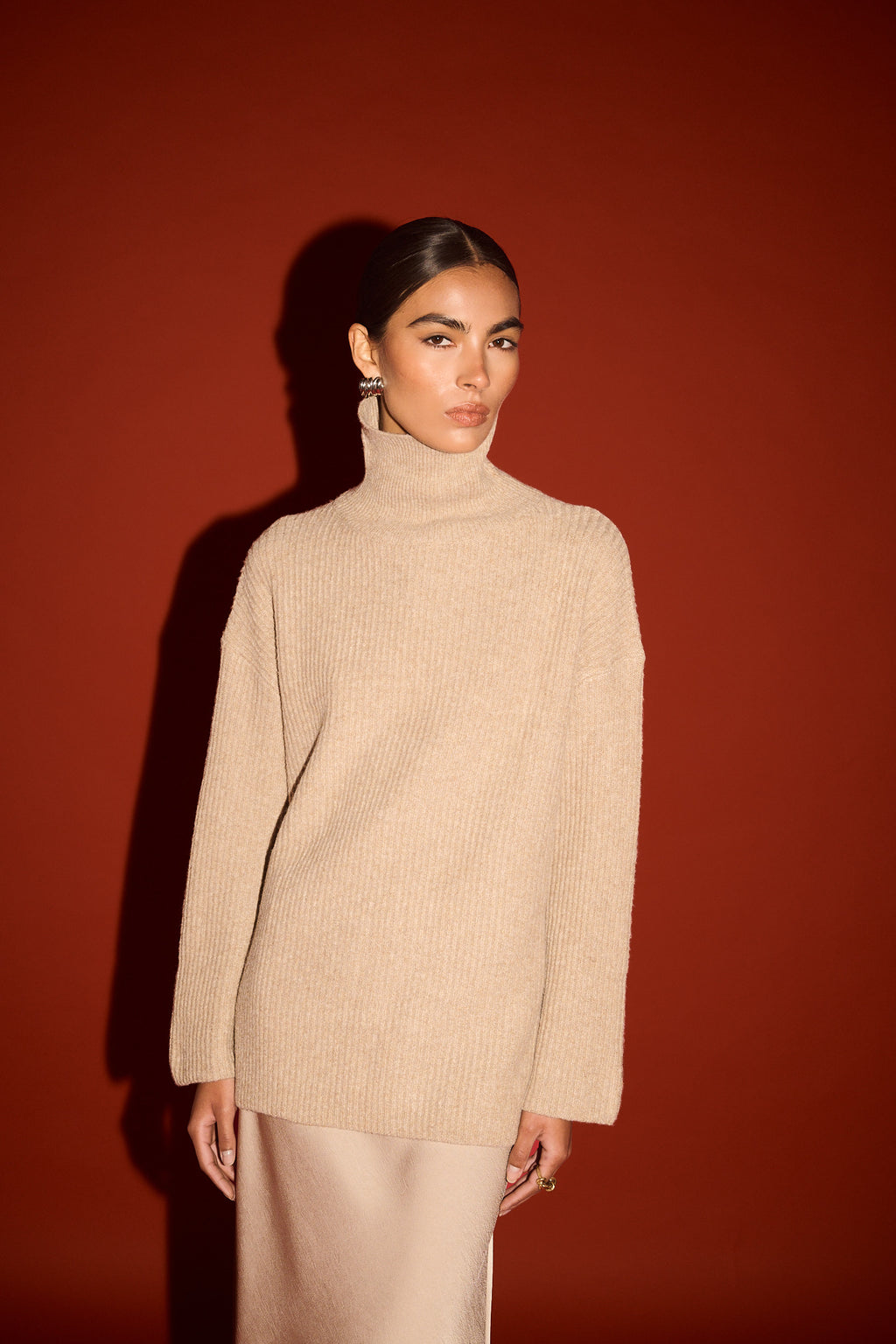 Staple The Label Sabine Roll Neck Jumper