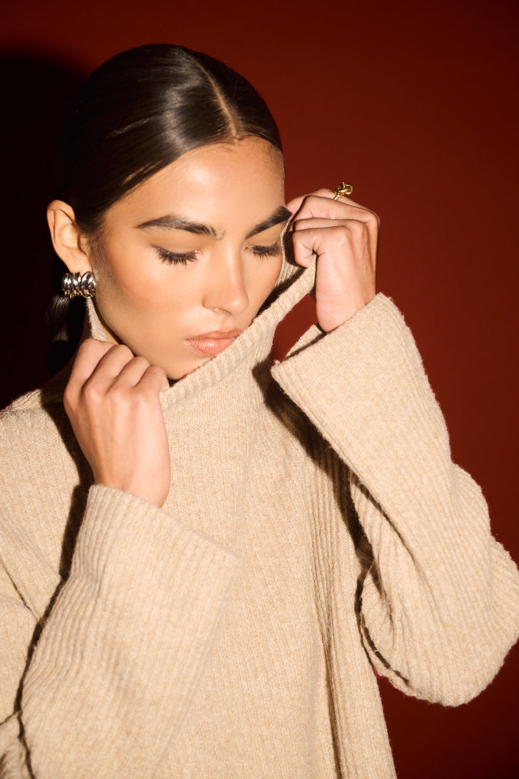 Staple The Label Sabine Roll Neck Jumper