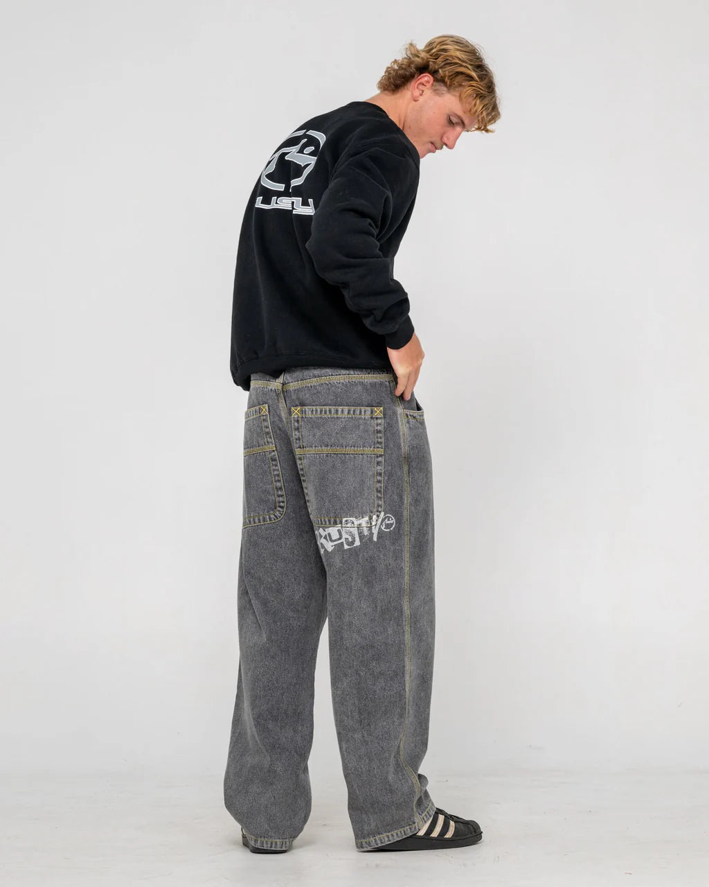 Rusty Redemption Baggy Jean
