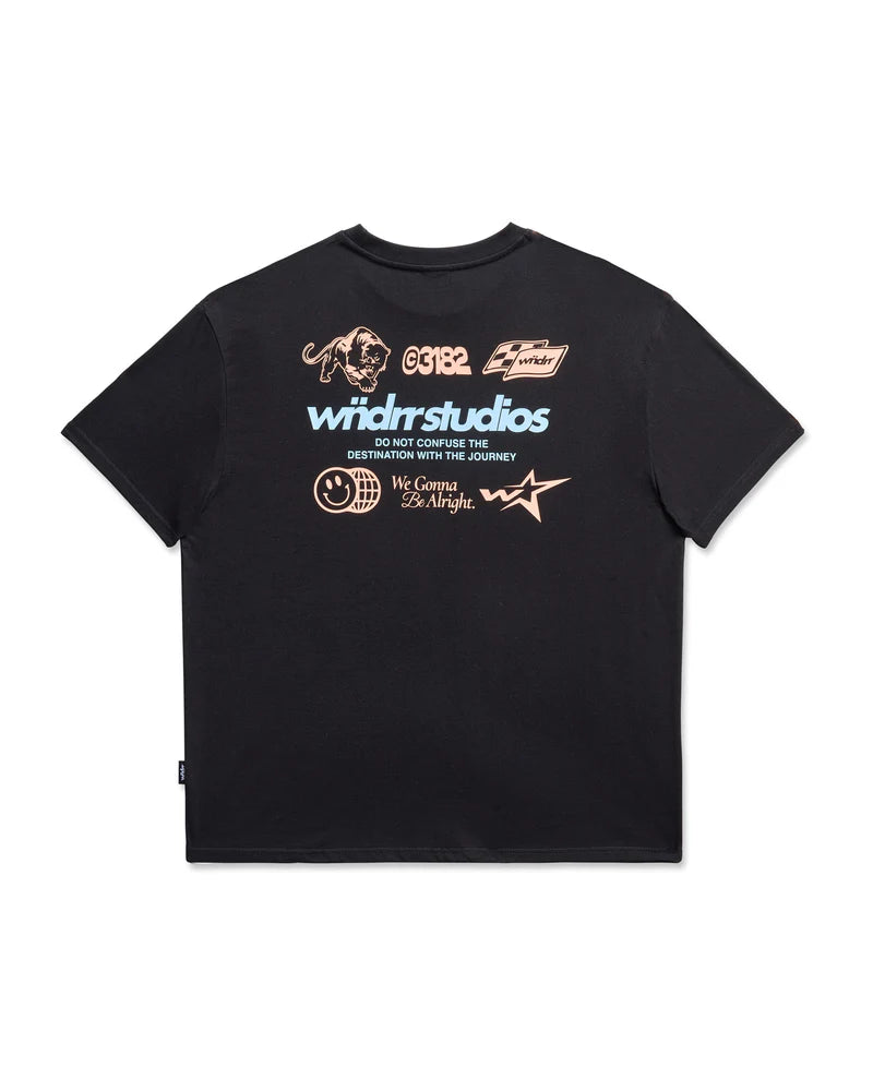 Wndrr Black Oversteer Box Fit Tee