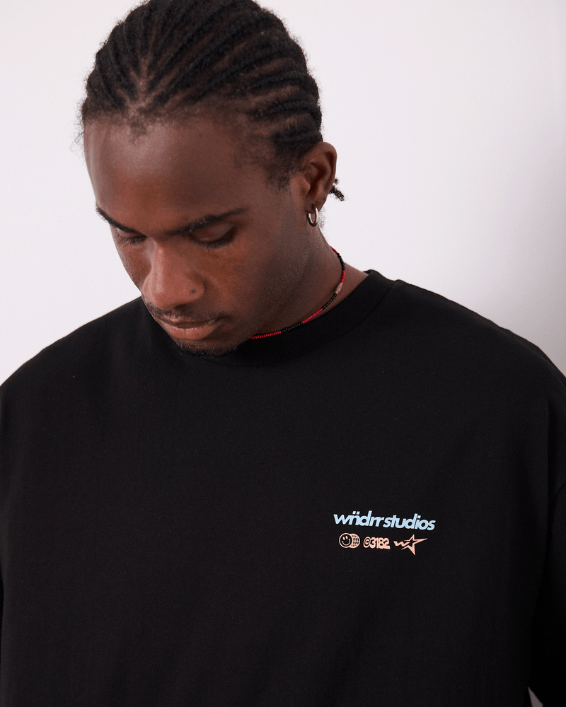 Wndrr Black Oversteer Box Fit Tee