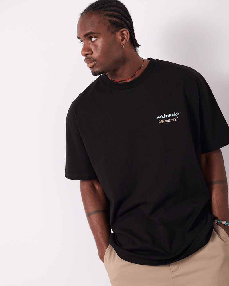 Wndrr Black Oversteer Box Fit Tee