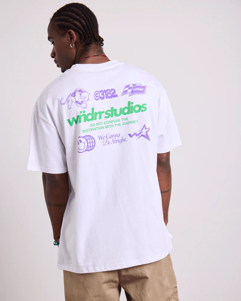 Wndrr Black Oversteer Box Fit Tee