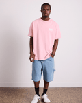 Wndrr Black Bleach Box Fit Tee