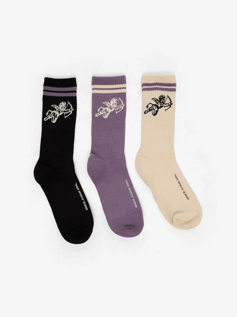 Worship Cherub 3 Pack Socks