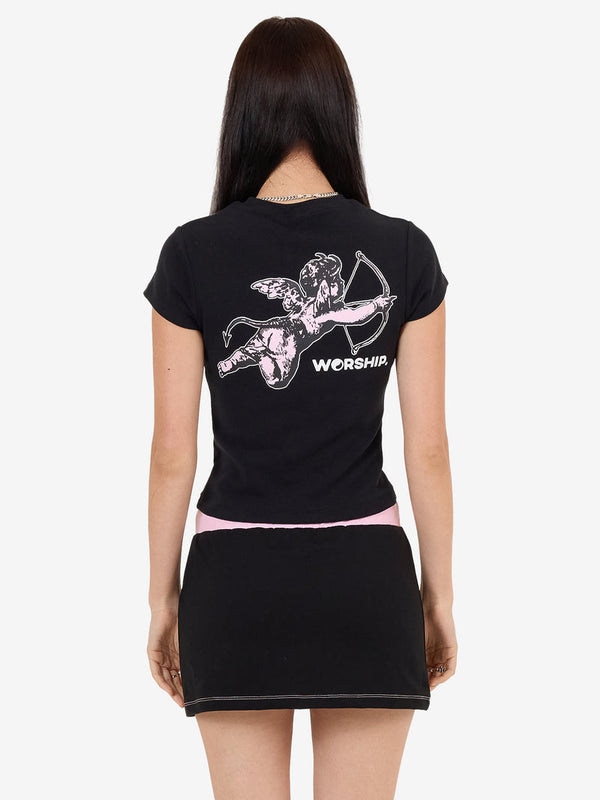 Worship Cherub Cap Sleeve Tee
