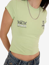 Worship Logorama Cap Sleeve Tee