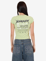 Worship Logorama Cap Sleeve Tee
