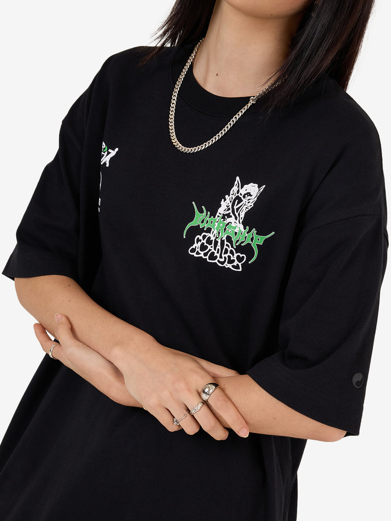 Worship Logorama Oversized Tee