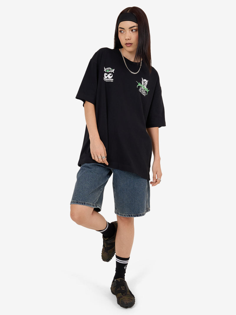 Worship Logorama Oversized Tee
