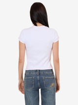 Worship Not Your Angel Cap Sleeve Tee