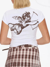 Worship Cherub Cap Sleeve Tee