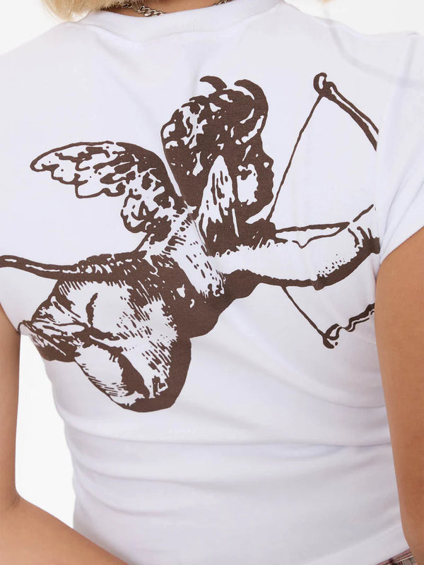 Worship Cherub Cap Sleeve Tee