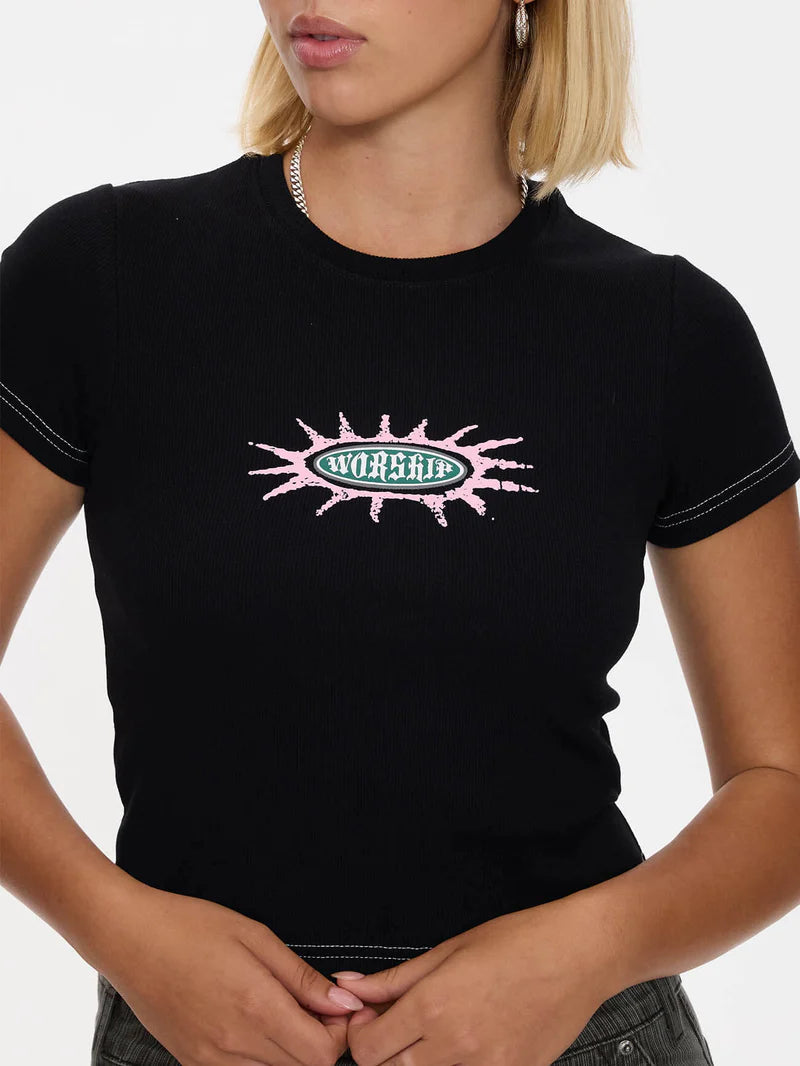 Worship Logo Fever Slim Fit Tee