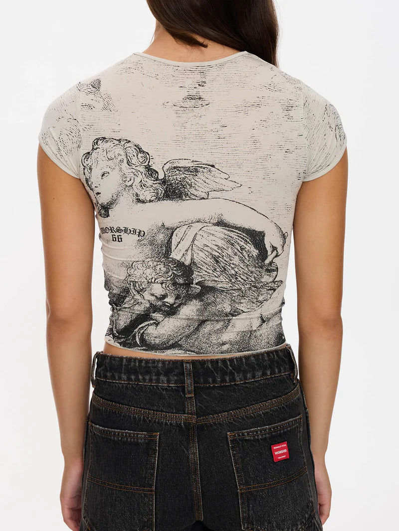 Worship Dreamers Cap Sleeve Tee