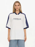 Thrills Speed Killer V-Neck Oversized Tee