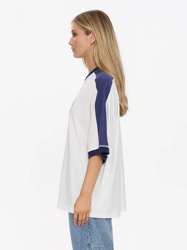 Thrills Speed Killer V-Neck Oversized Tee