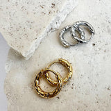Ever Wave Gold Huggie Earrings