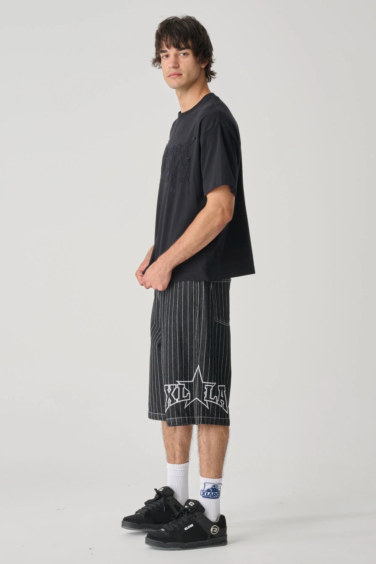 Xlarge LA Star Baggy Bull Denim Short