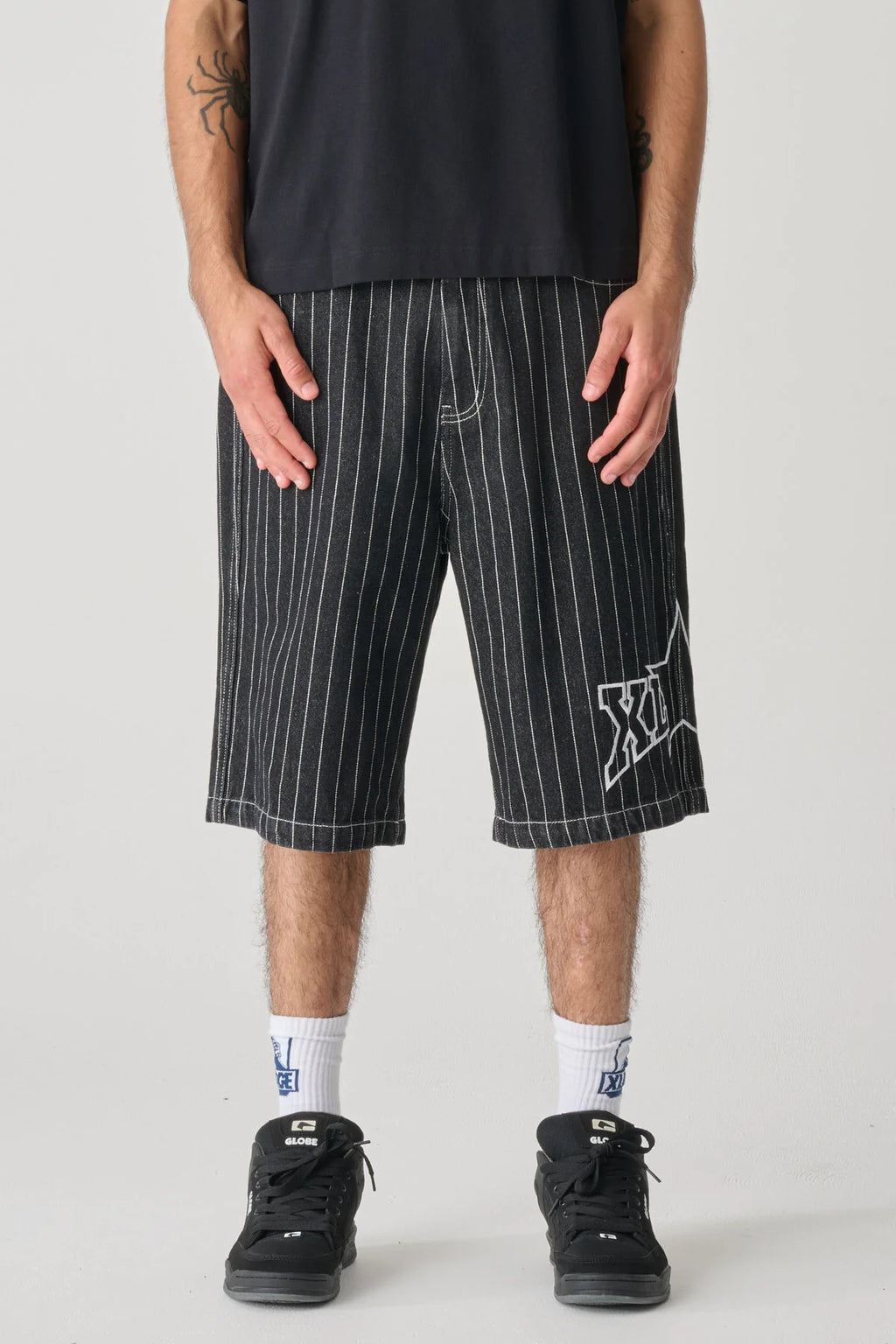 Xlarge LA Star Baggy Bull Denim Short