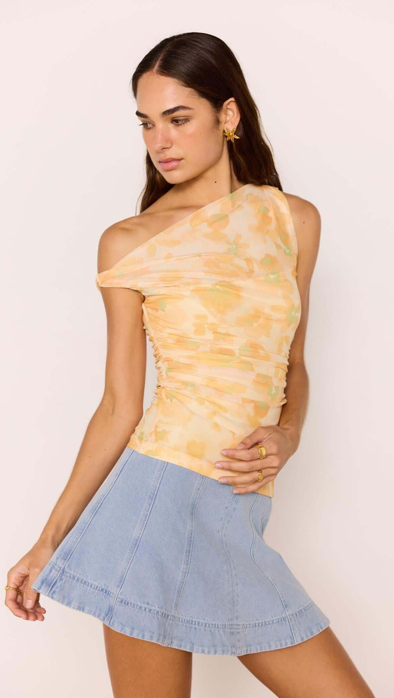 Minkpink Clair Mesh Top