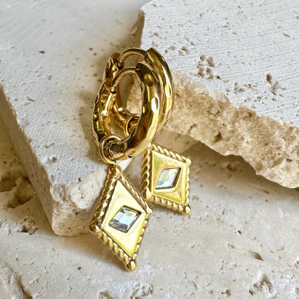 Ever Arena Huggie Earrings