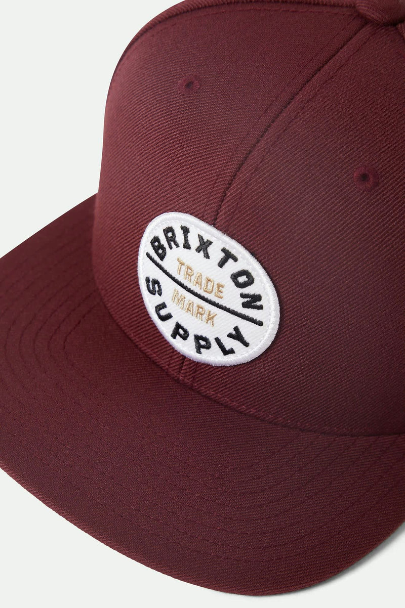 Brixton Oath III Snapback Cap